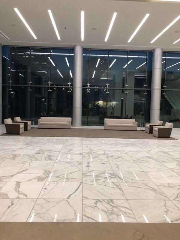 Floor detailing on a large Houston construction project
